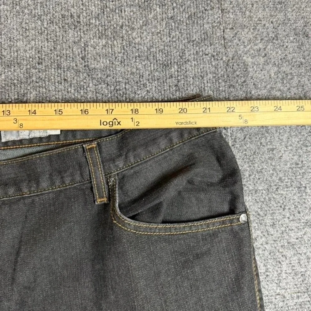 Vintage‎ Y2K Levi SilverTab Baggy Wide Leg Fit Black Denim Jeans Mens Size 42x30